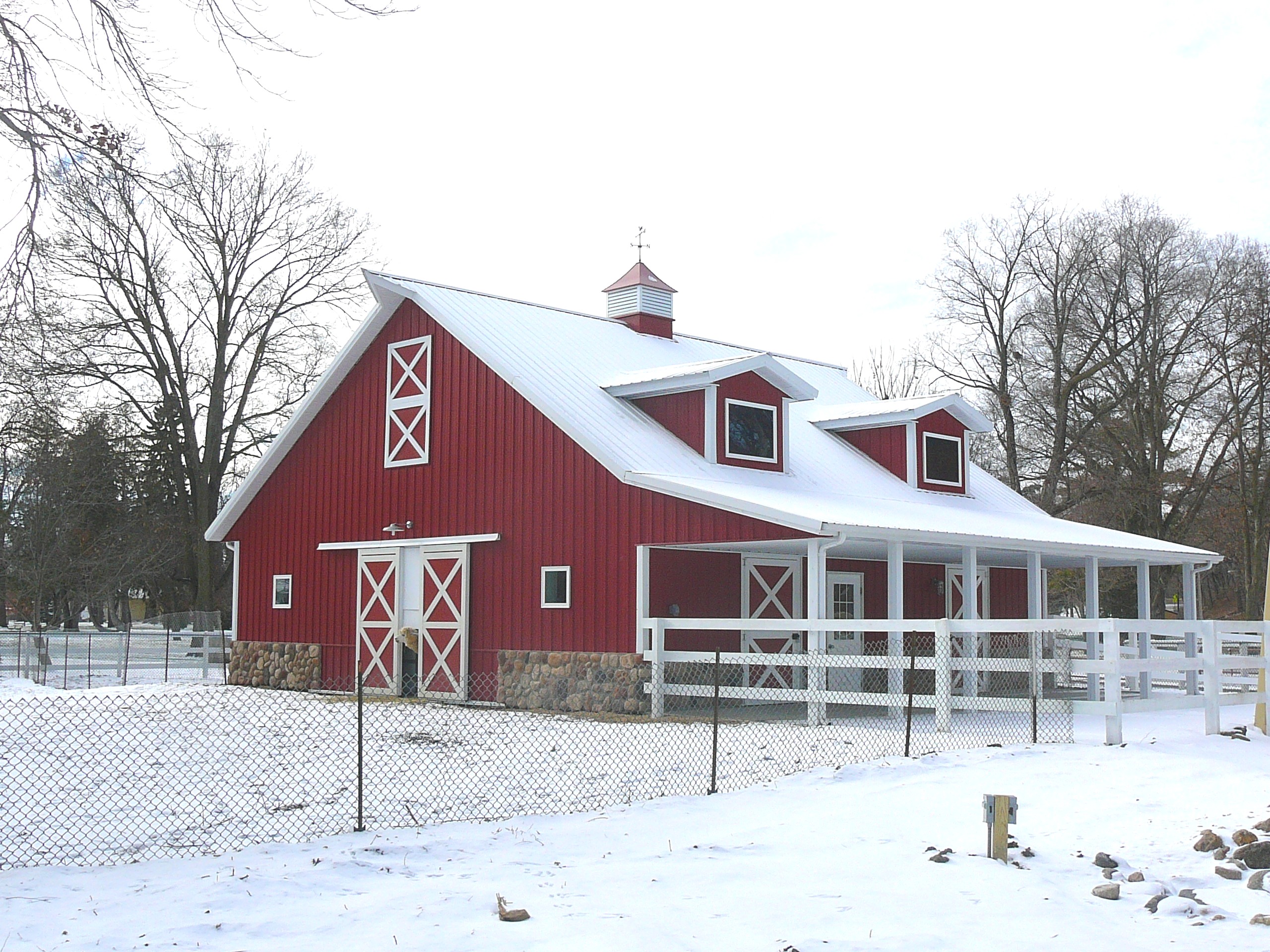 Blizzards - How to prep your horse barn for winter.
