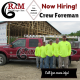 Now Hiring – Crew Foreman