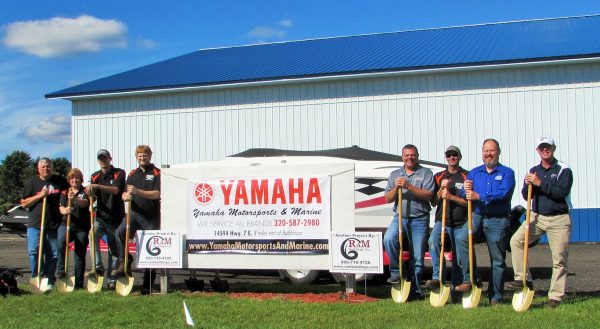 RAM Buildings Ground Breaking Yahama Motorsports