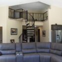 RAM 18-307 Interior looking at staircase going up to second floor from living space