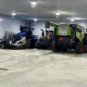 Norwood Young America 23-633 interior with tractors parked
