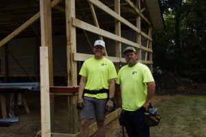 RAM Building carpenters at a work site