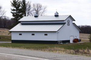 RAM 19-471 Back and side view of building from road