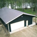 RAM 20-744 Aerial view of roof and garage door