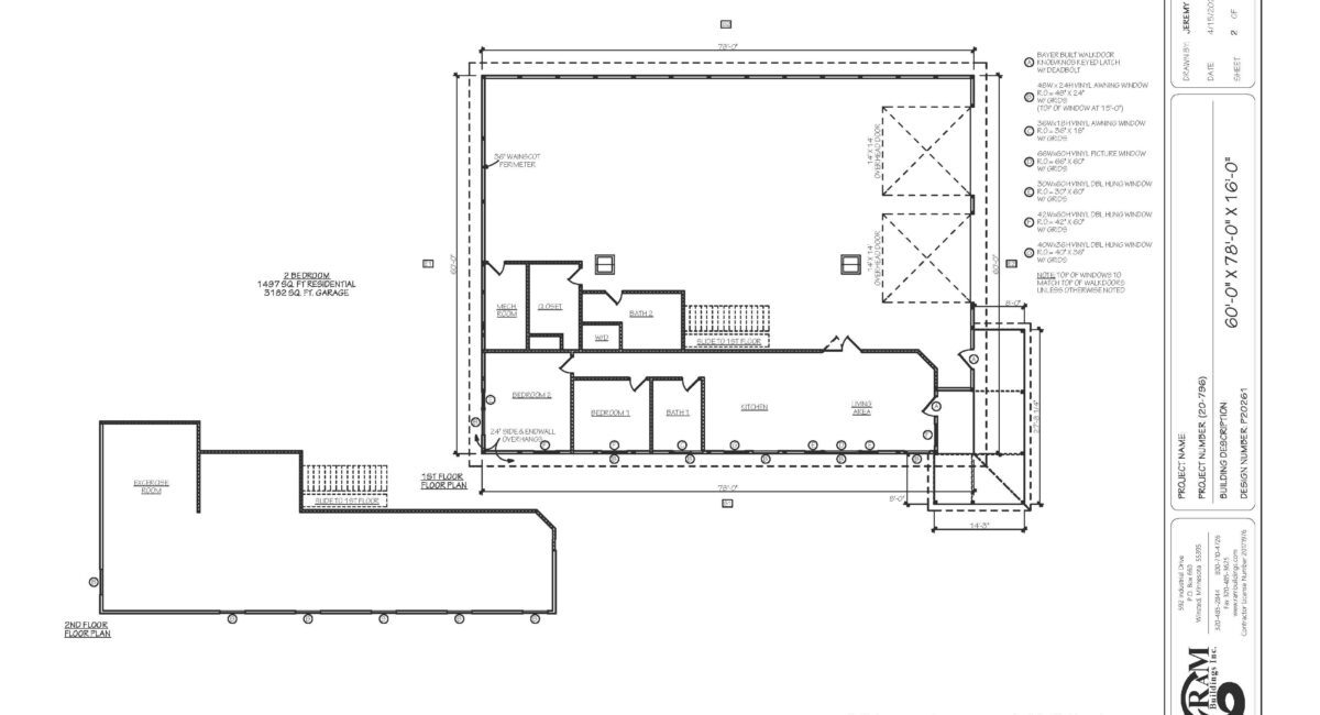 RAM 20-796 Floor Plan
