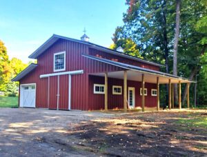RAM 21-173 Front of building showing long porch
