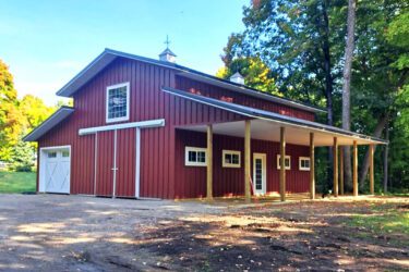 RAM 21-173 Front of building showing long porch