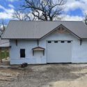 RAM 23-808 Side of building with garage door on right side